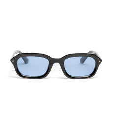 Sunbas Negru cu lentile Albastre
