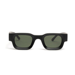 Sunbas Negru cu lentile Verde Deschis