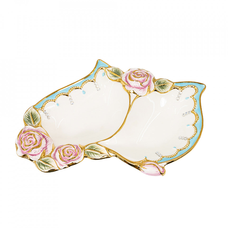 Platou decorativ din ceramica