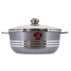 Cratita din Aluminiu cu Interior Marmorat