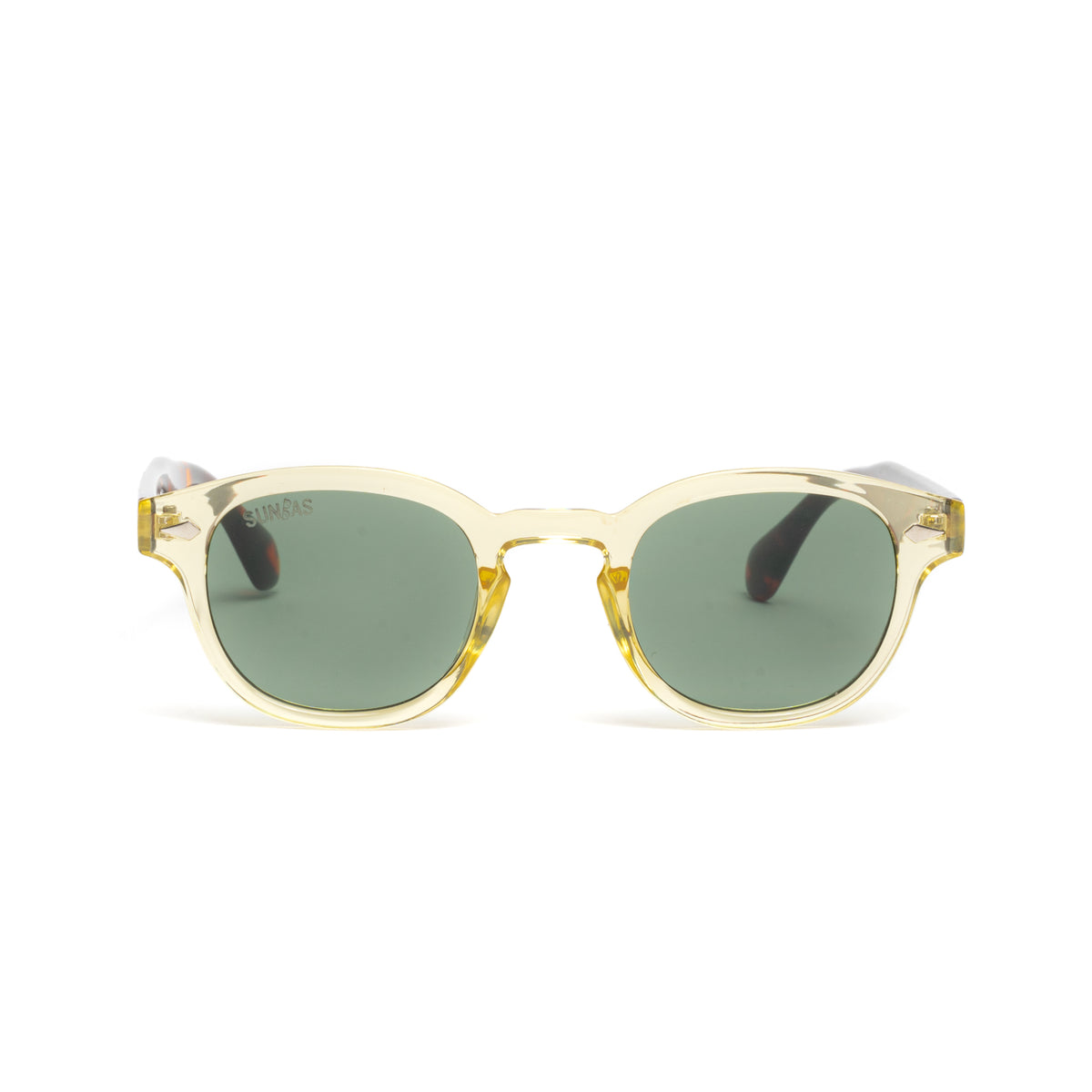 Sunbas Transparent Tortoise Verde Deschis Unisex