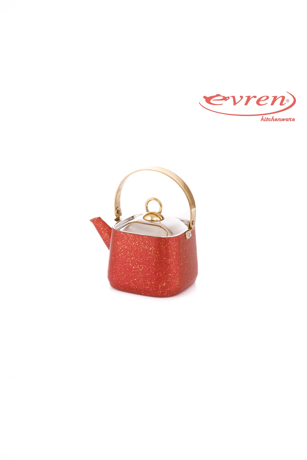 Ceainic patrat EVREN RED - 2,25