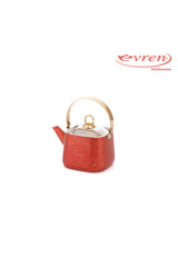 Ceainic patrat EVREN RED - 2,25