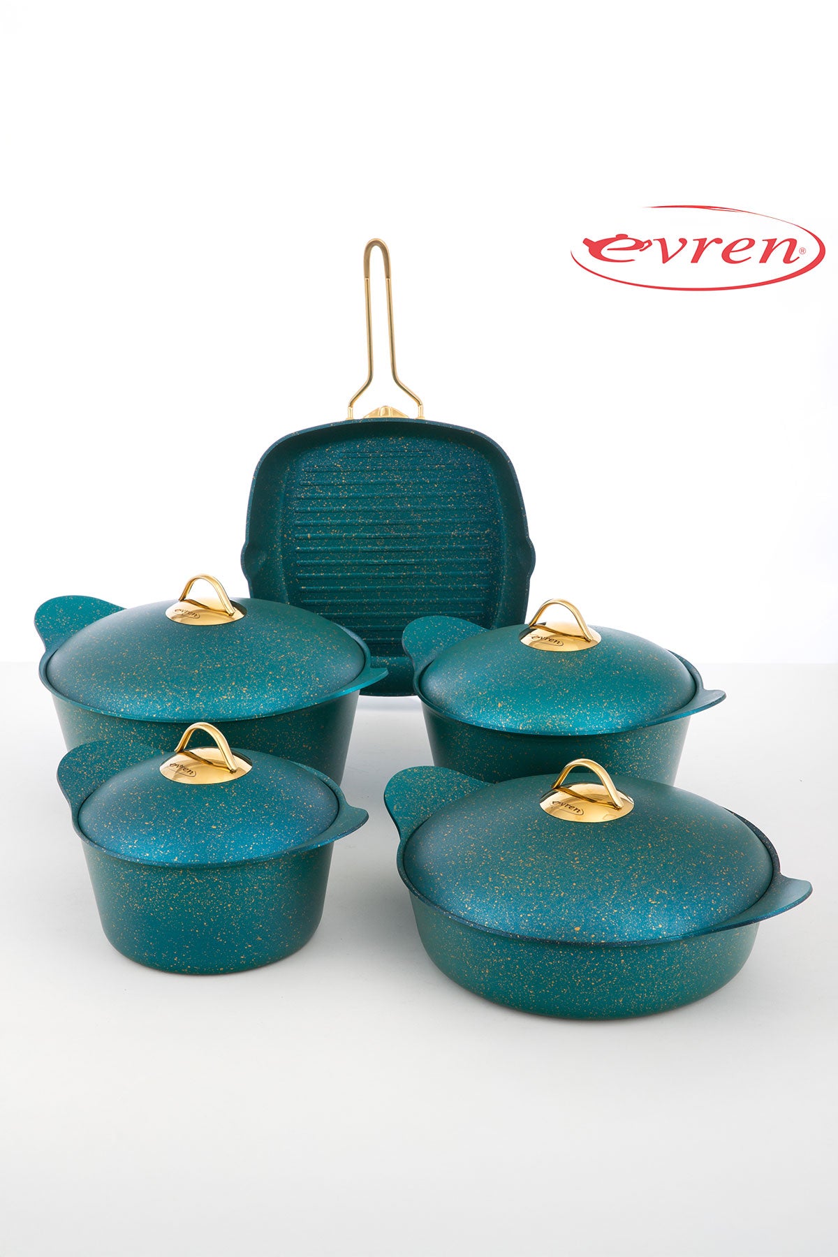 Set 9 piese delfin EVREN GREEN
