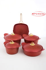 Set 9 piese delfin EVREN RED