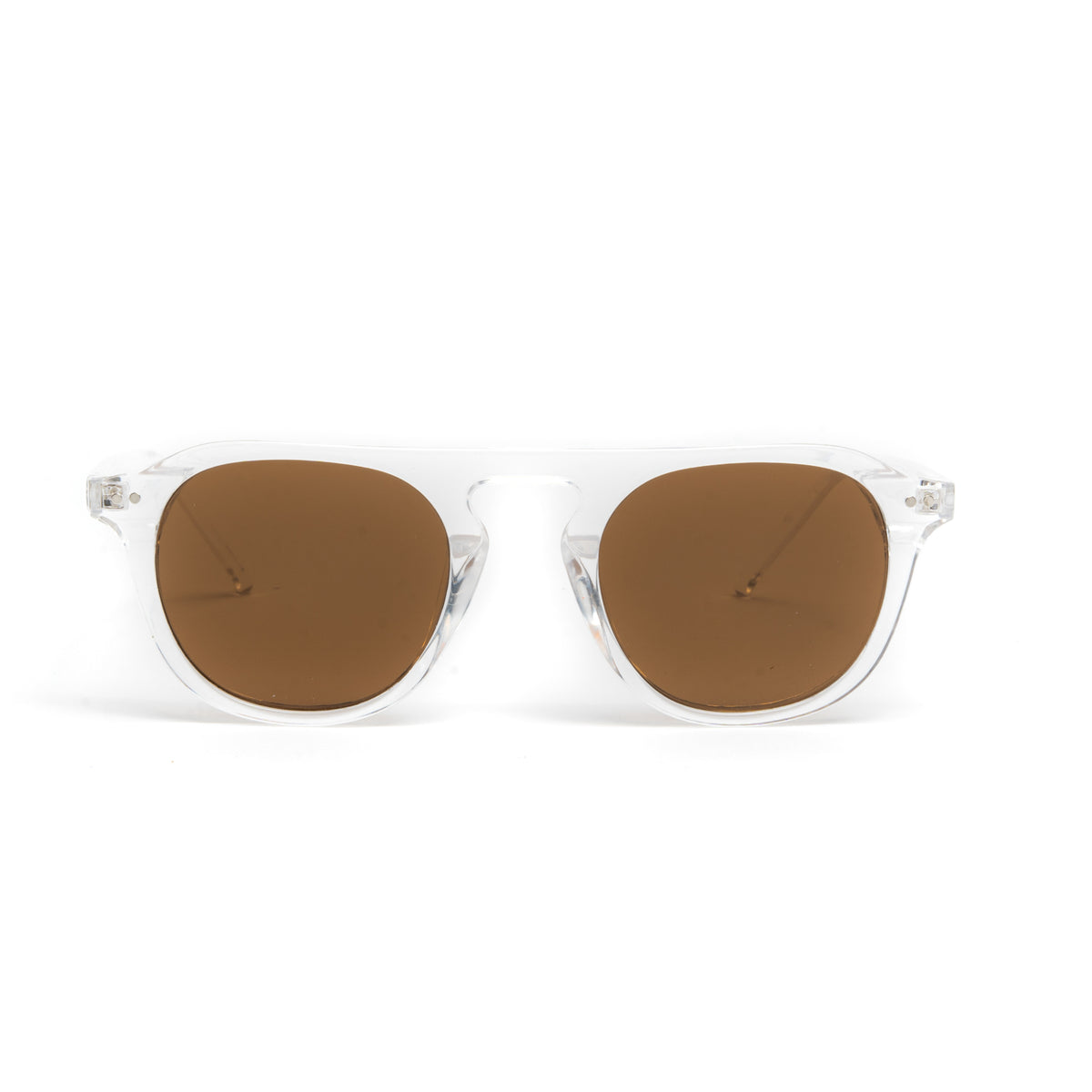 Sunbas Transparent cu lentile Maro